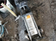 40口徑，配7.5KW電機(jī)，316L材質(zhì)立式多級泵